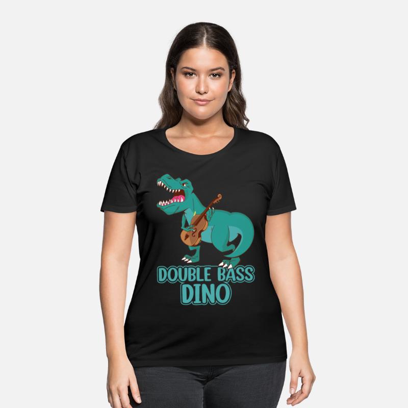 Contrabass Dinosaur Double Bassist - Double Bass D