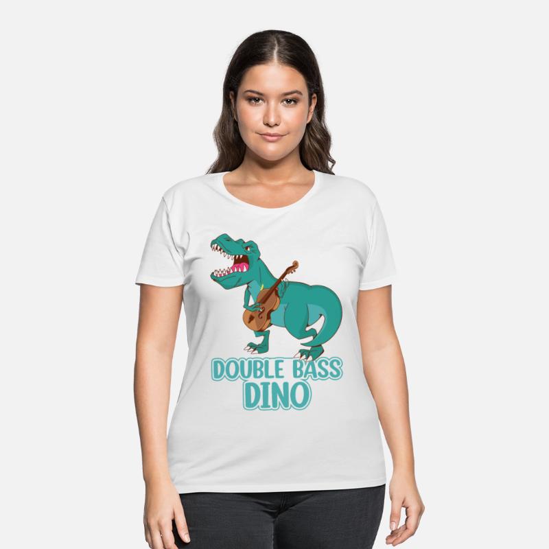 Contrabass Dinosaur Double Bassist - Double Bass D