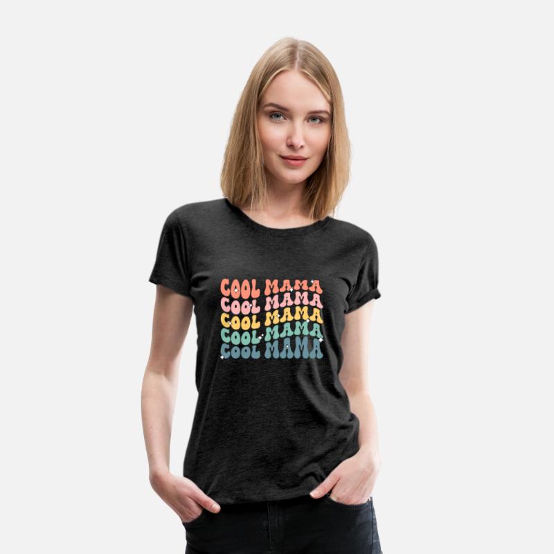 Cool Mama Retro Mothers Day New Mom Pregnancy Anno