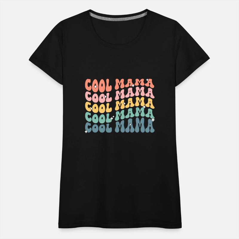 Cool Mama Retro Mothers Day New Mom Pregnancy Anno