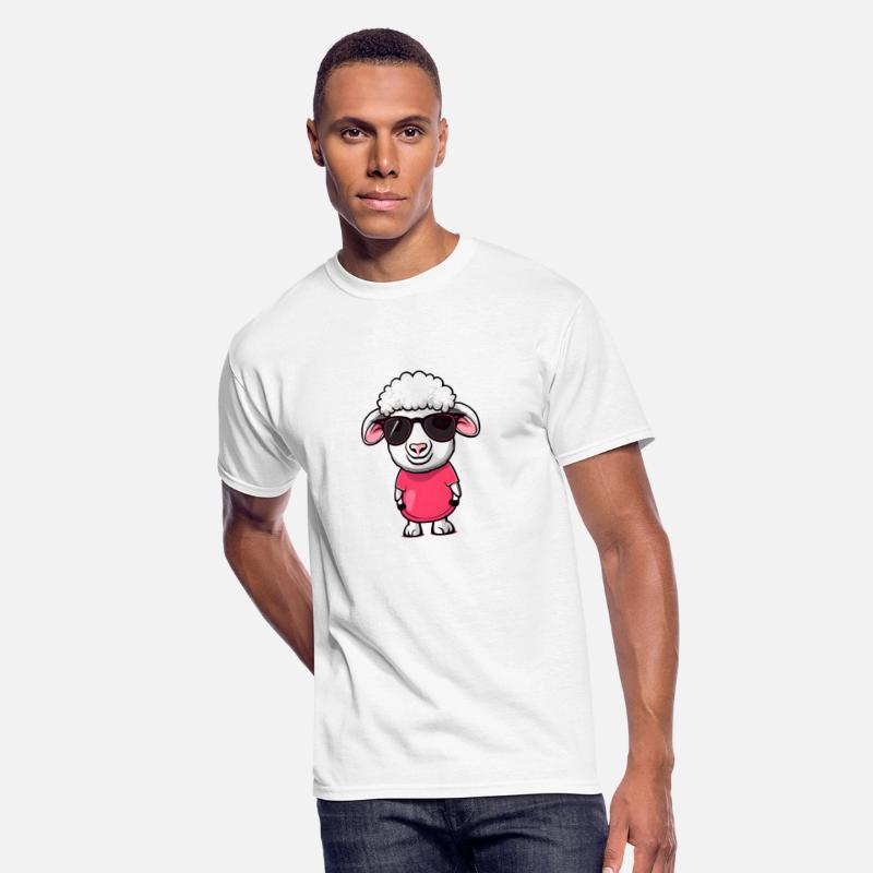 Cool Sheep in Glasses