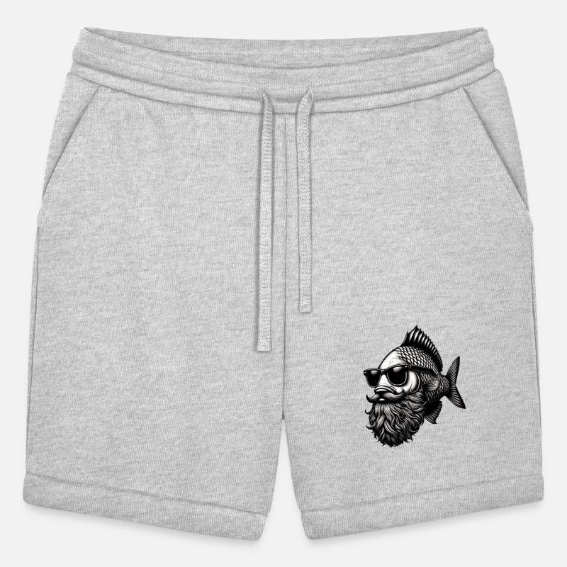 Cooler Hipster Fish Man Carp Mustache Hat
