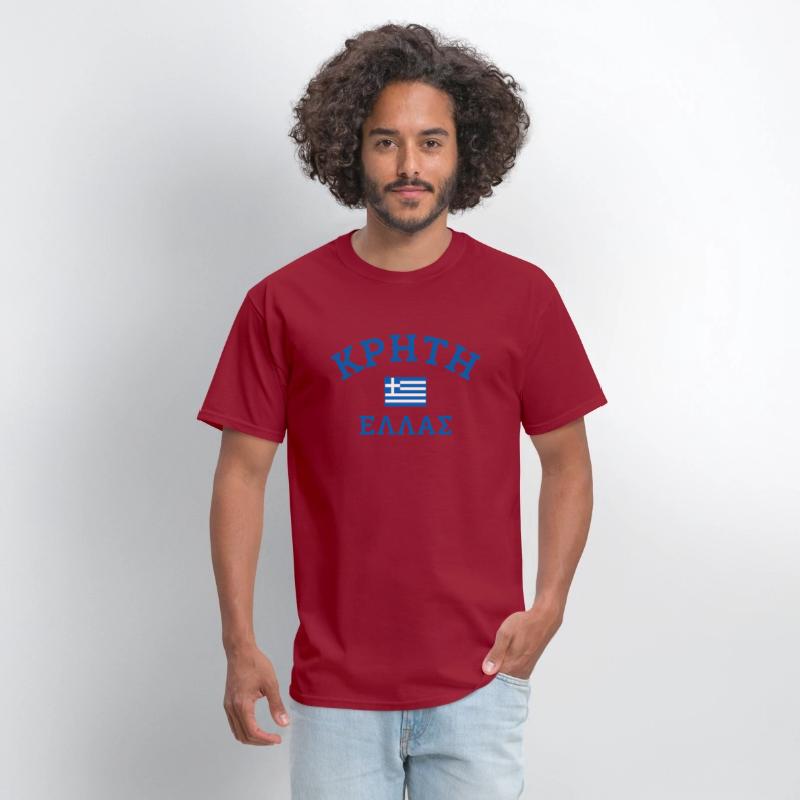 Crete Greece Greek Flag