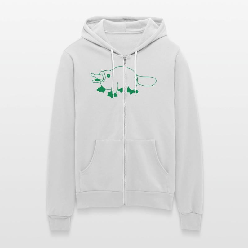 Cute little walking squat platypus