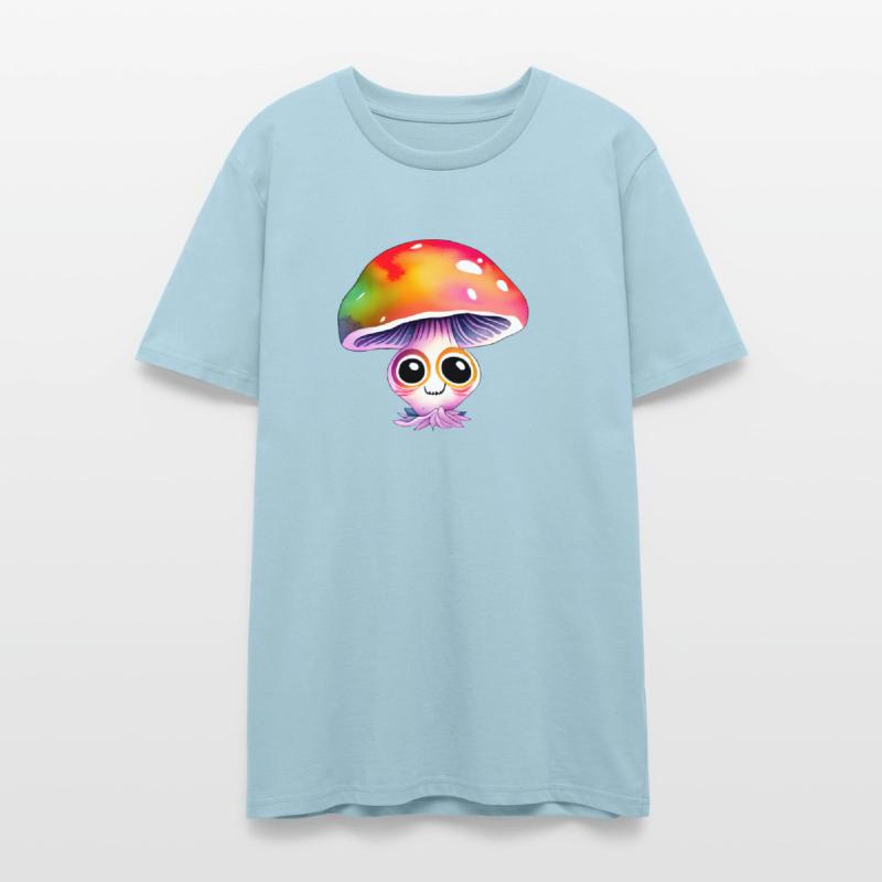Cute Mushroom With Big Eyes