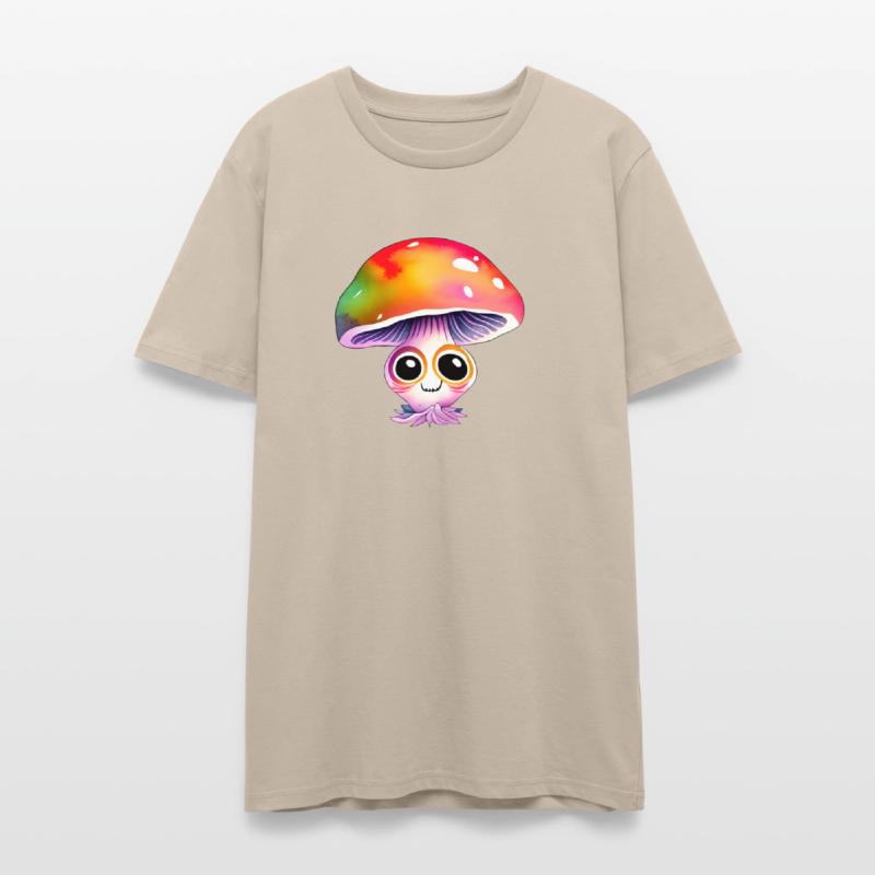 Cute Mushroom With Big Eyes