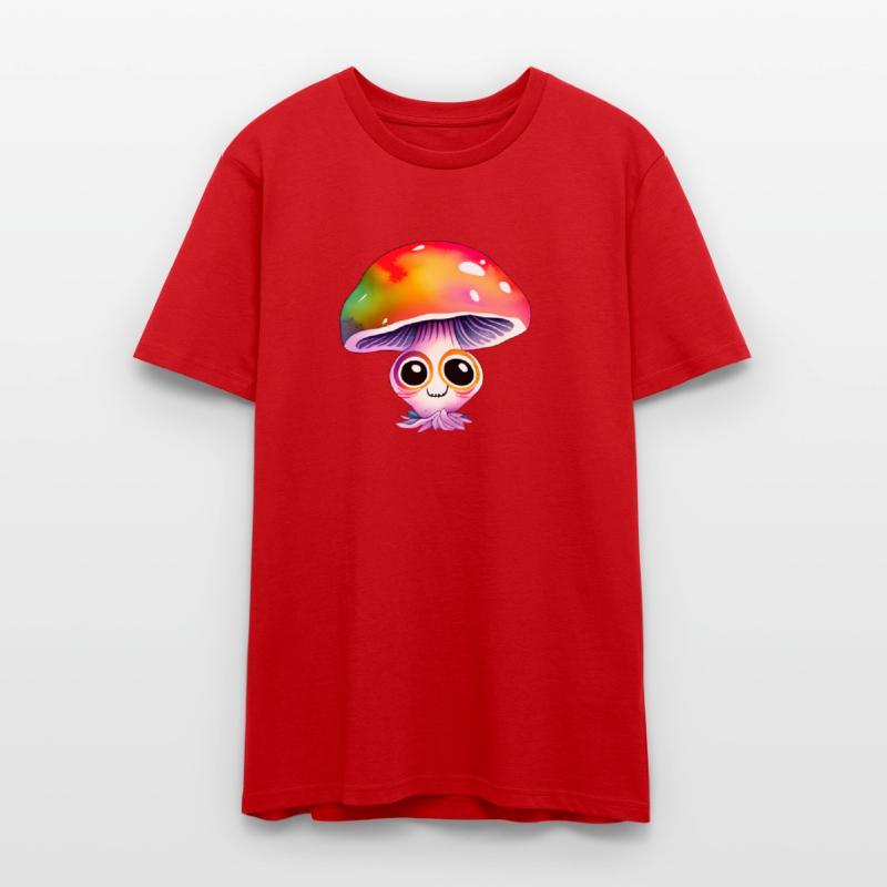 Cute Mushroom With Big Eyes
