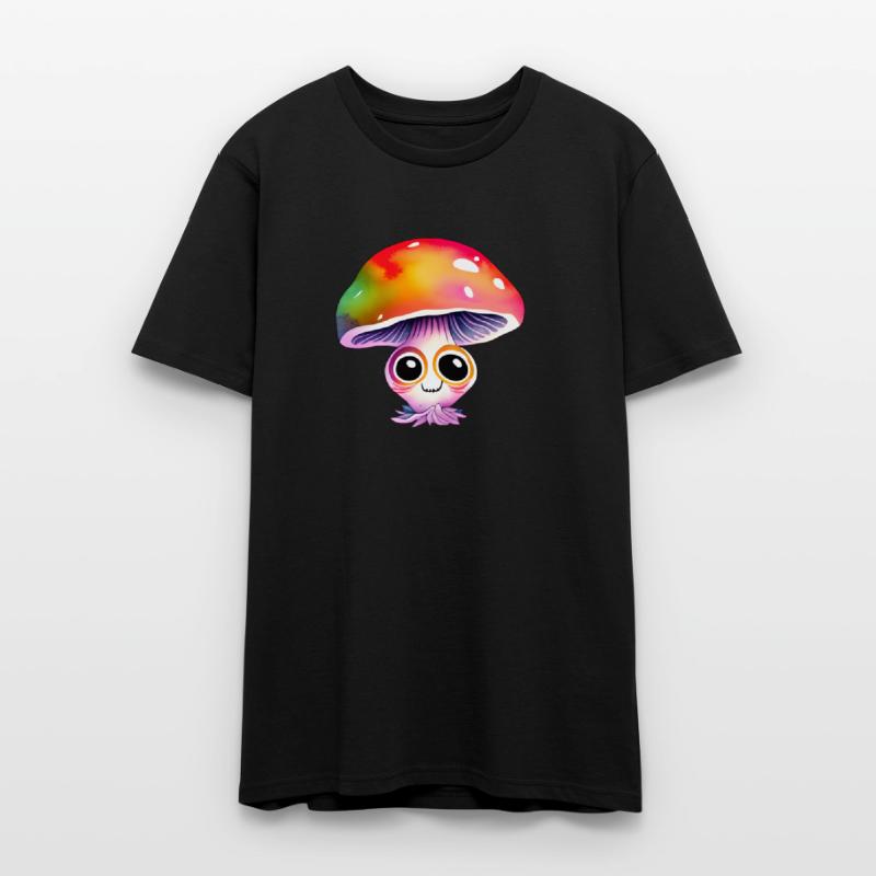 Cute Mushroom With Big Eyes