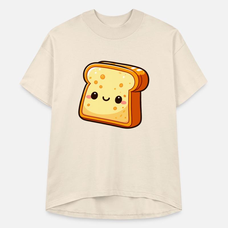Cute Smiling Slice of Bread