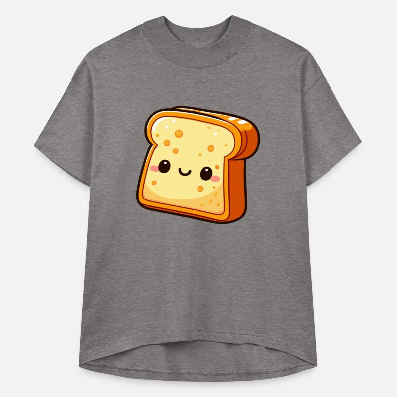 Cute Smiling Slice of Bread