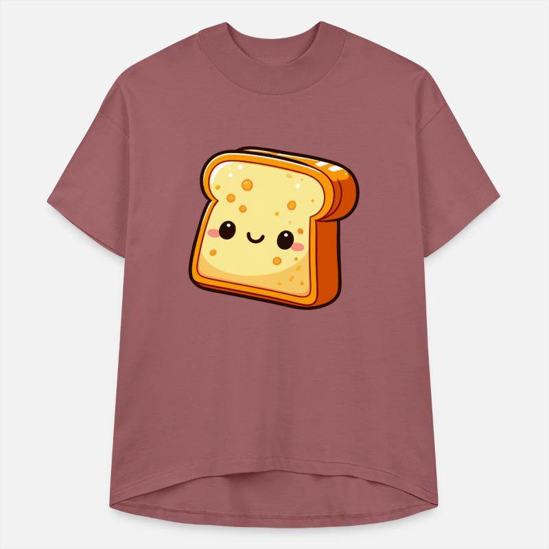 Cute Smiling Slice of Bread