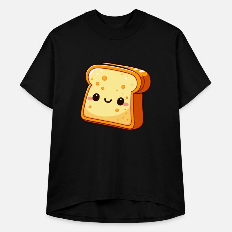 Cute Smiling Slice of Bread