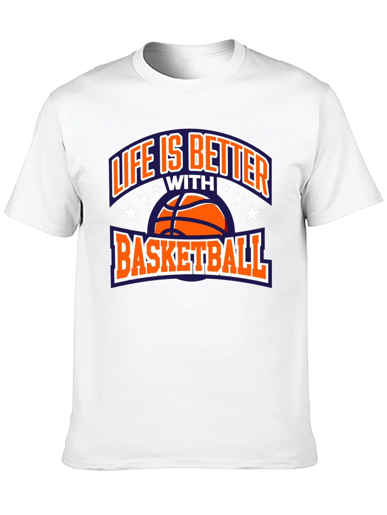 Life is Better with Basketball Black T-Shirt