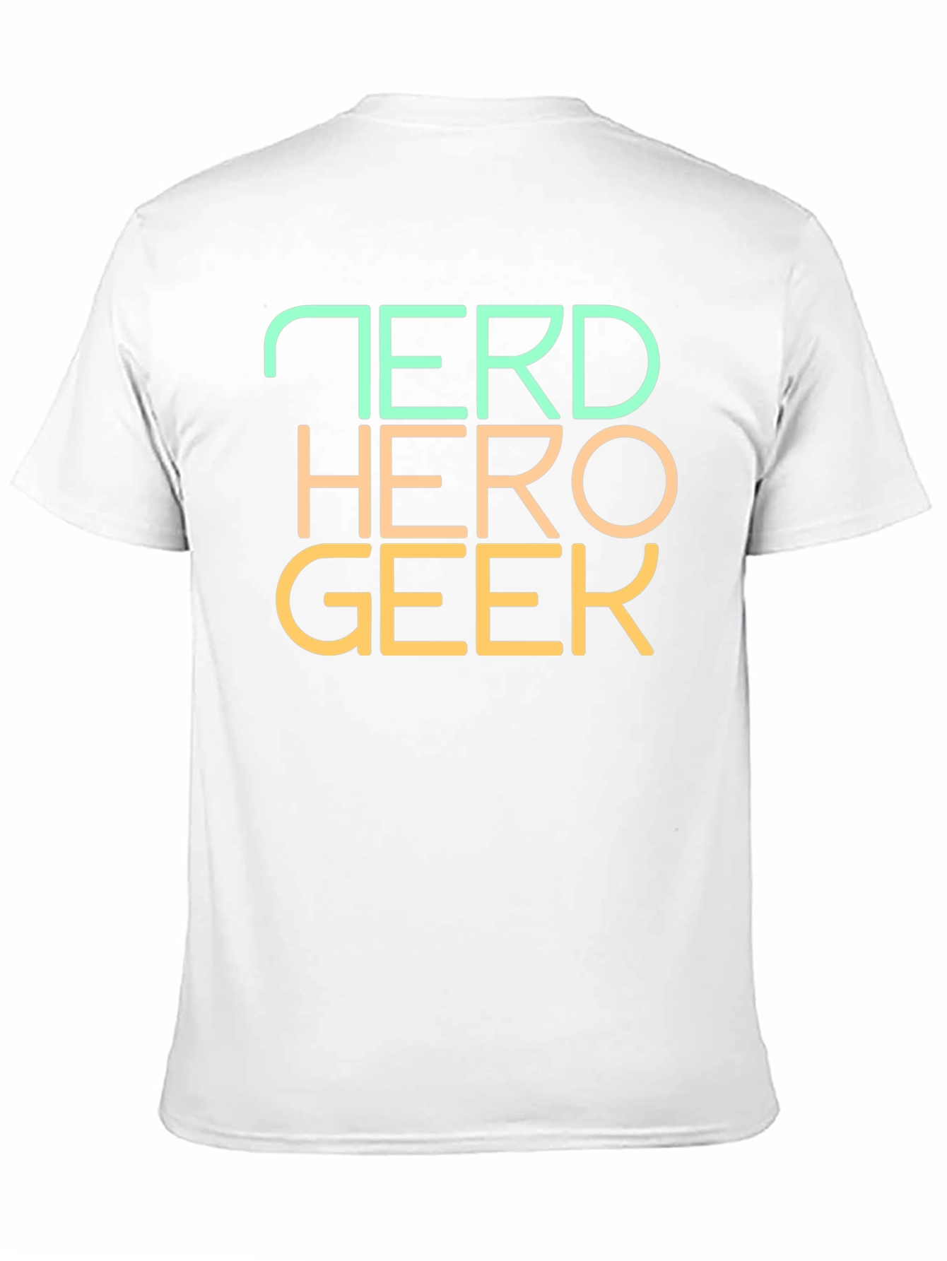 Nerd Hero Geek Graphic Tee - Black Cotton T-Shirt
