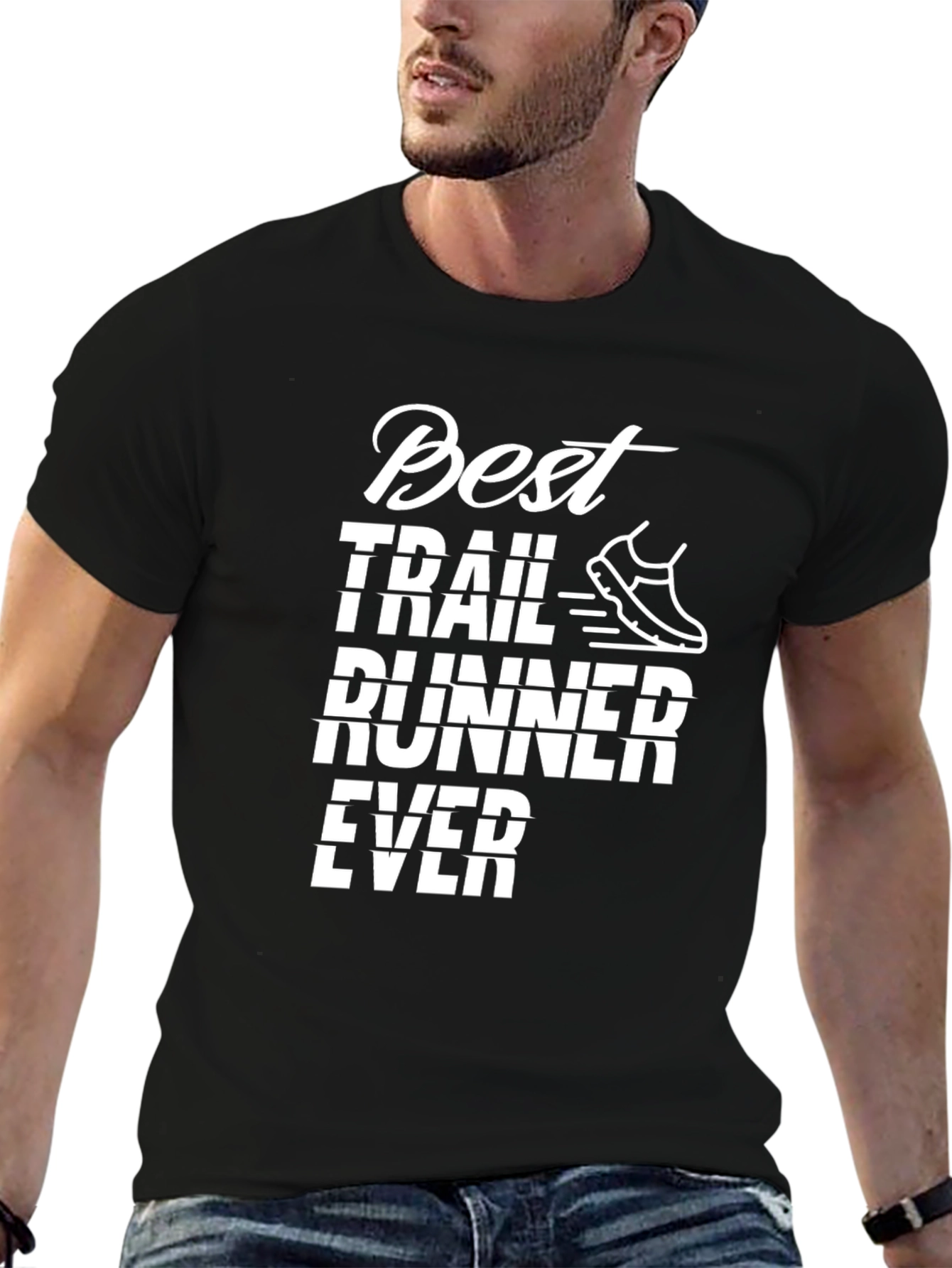 Best Trail Runner Ever Graphic Tee