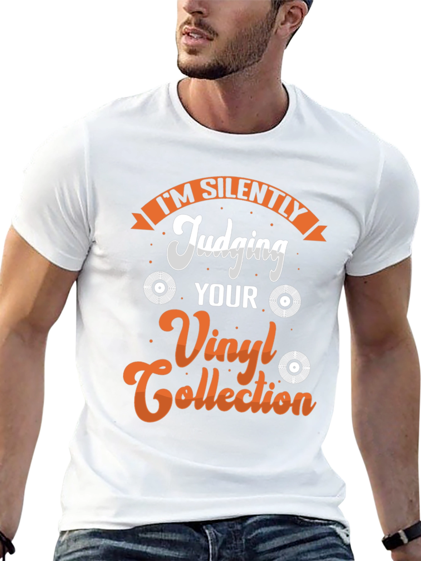 Im Silently Judging Your Vinyl Collection T-Shirt