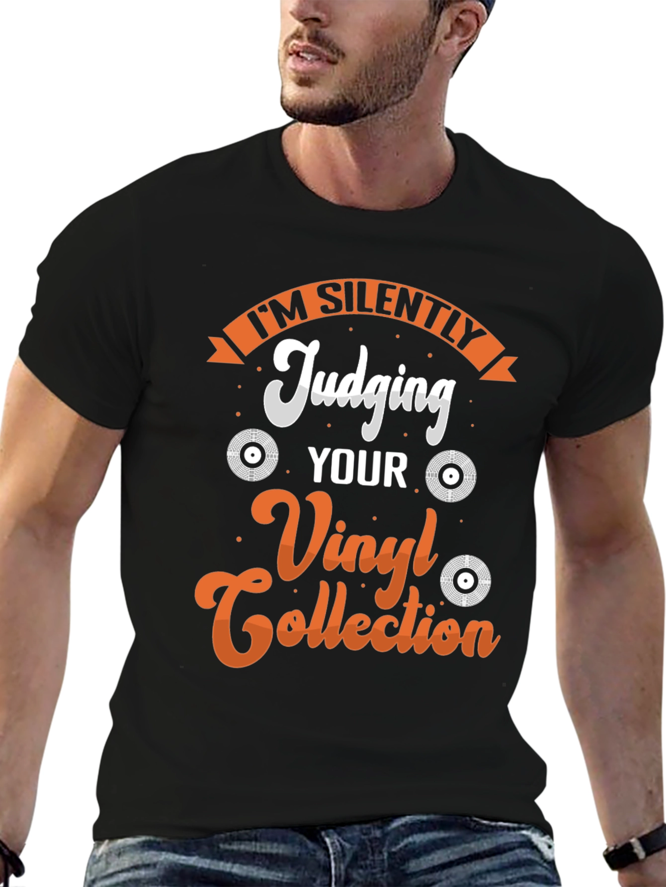 Im Silently Judging Your Vinyl Collection T-Shirt