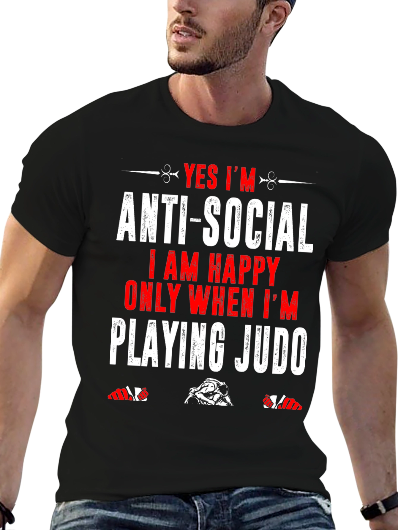 Anti-Social Judo T-Shirt