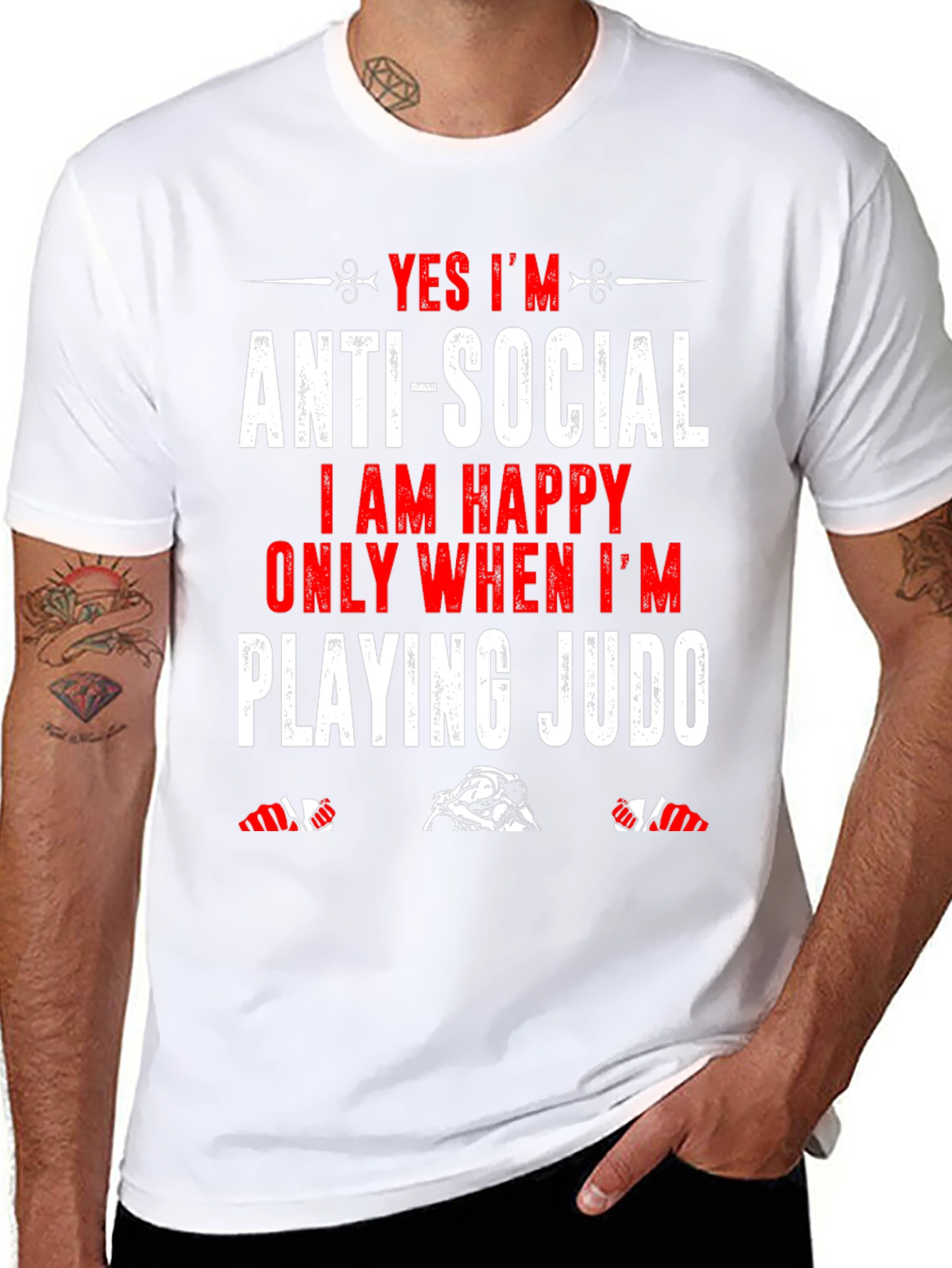 Anti-Social Judo T-Shirt