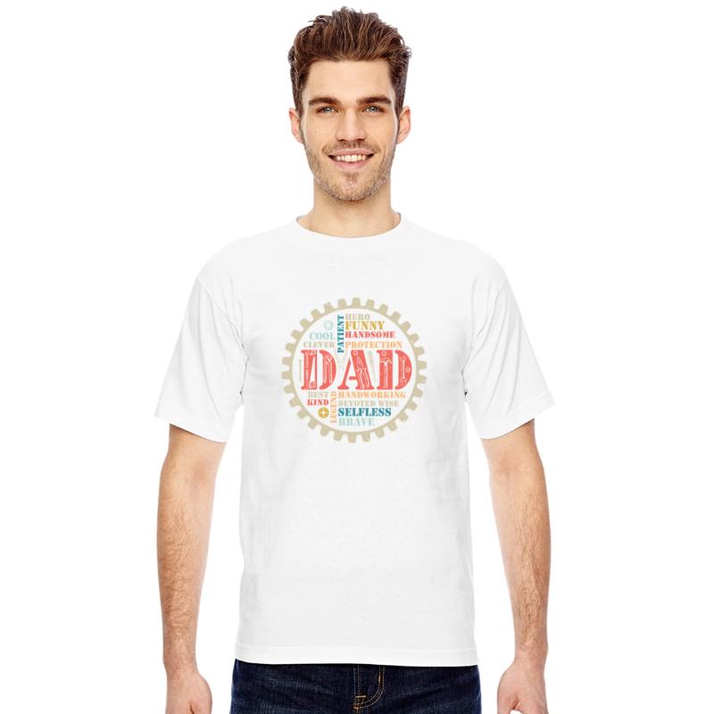 Dad Word Art Gear for Father Is Day