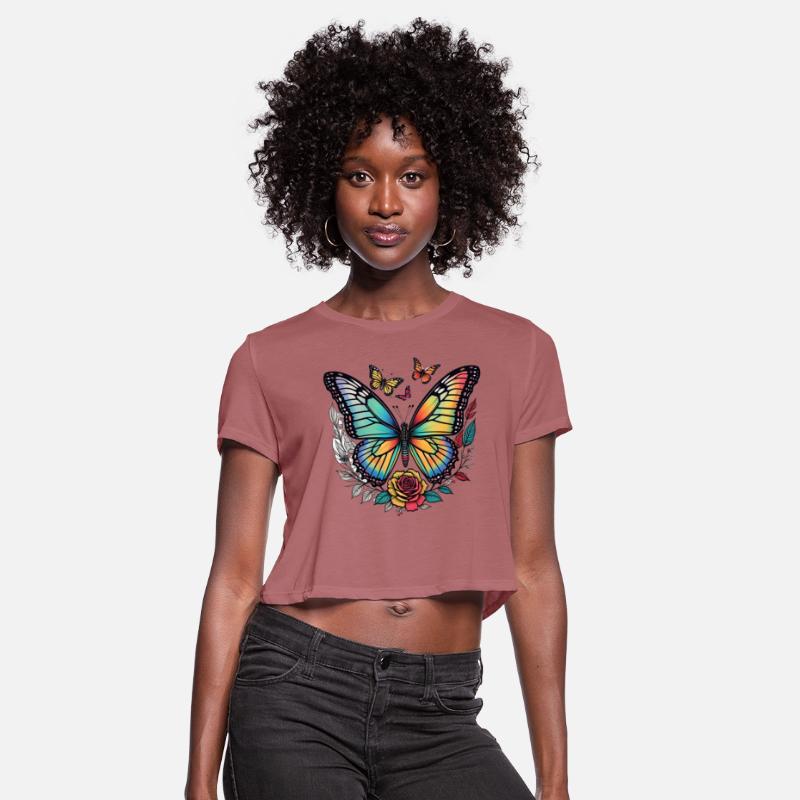 Dancing Flora A Colorful Symphony of Butterflies
