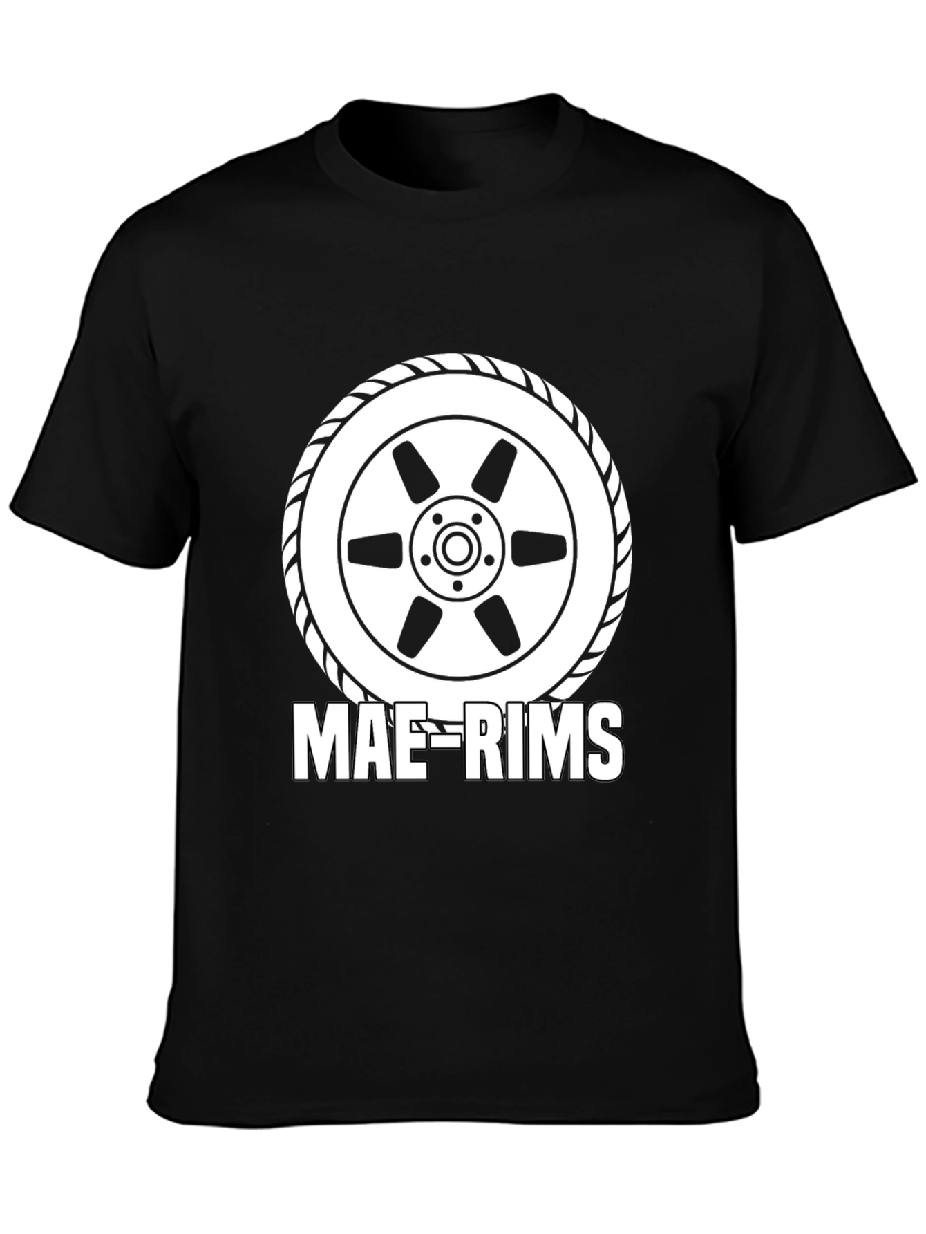 MAE-RIMS Graphic Black T-Shirt