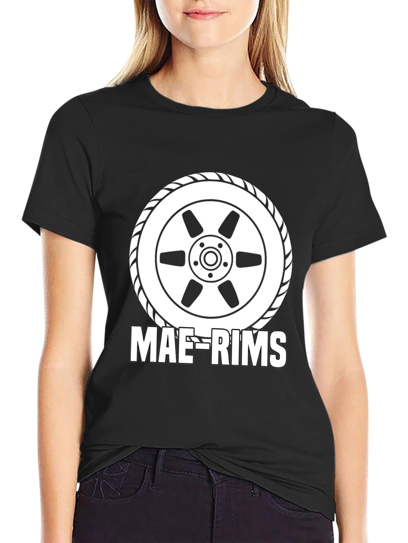 MAE-RIMS Graphic Black T-Shirt