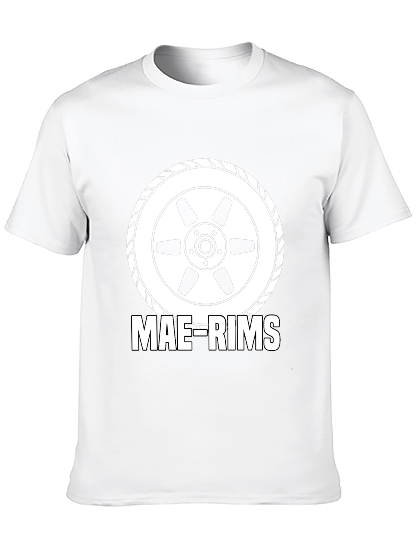 MAE-RIMS Graphic Black T-Shirt