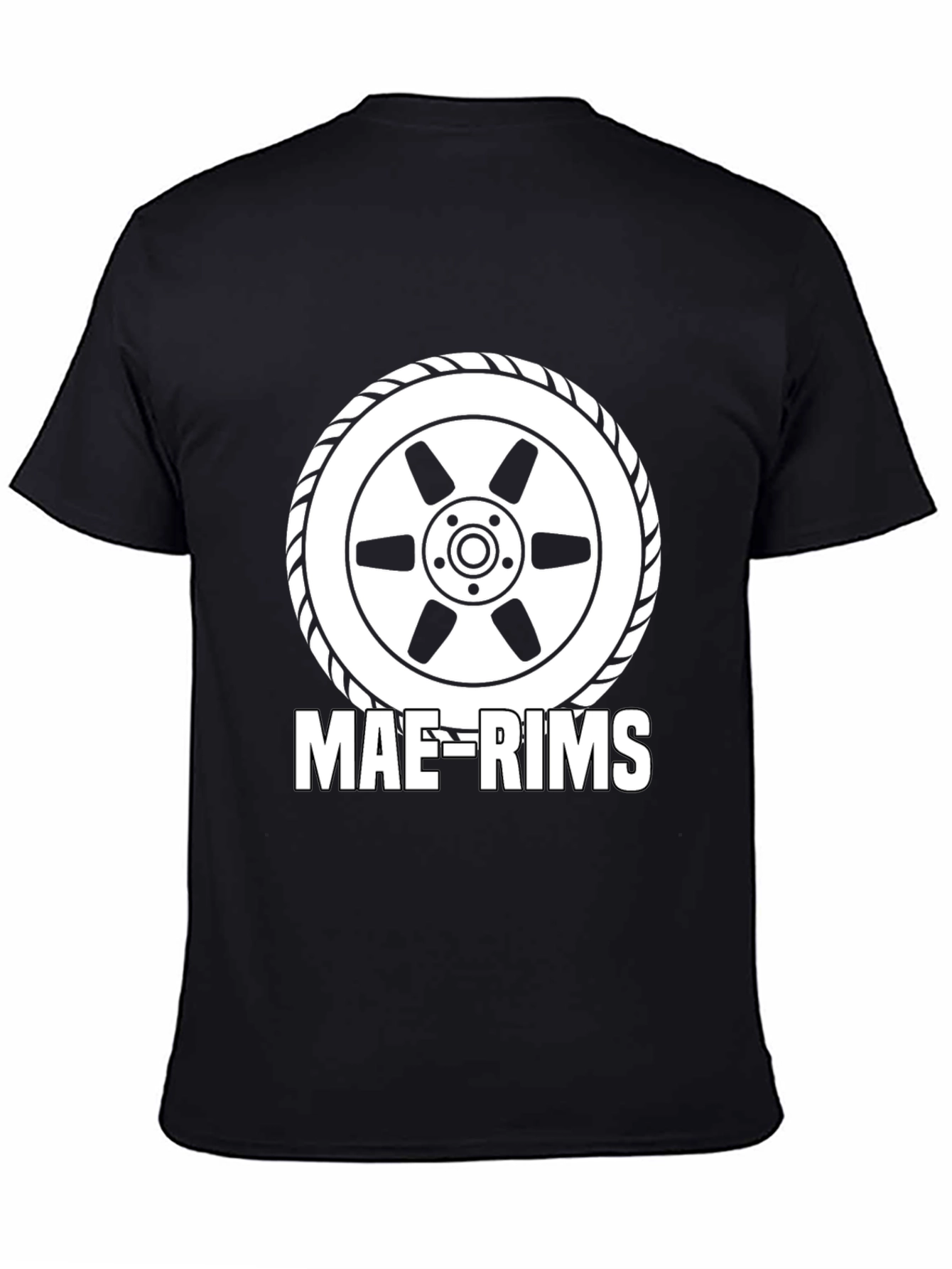MAE-RIMS Graphic Black T-Shirt