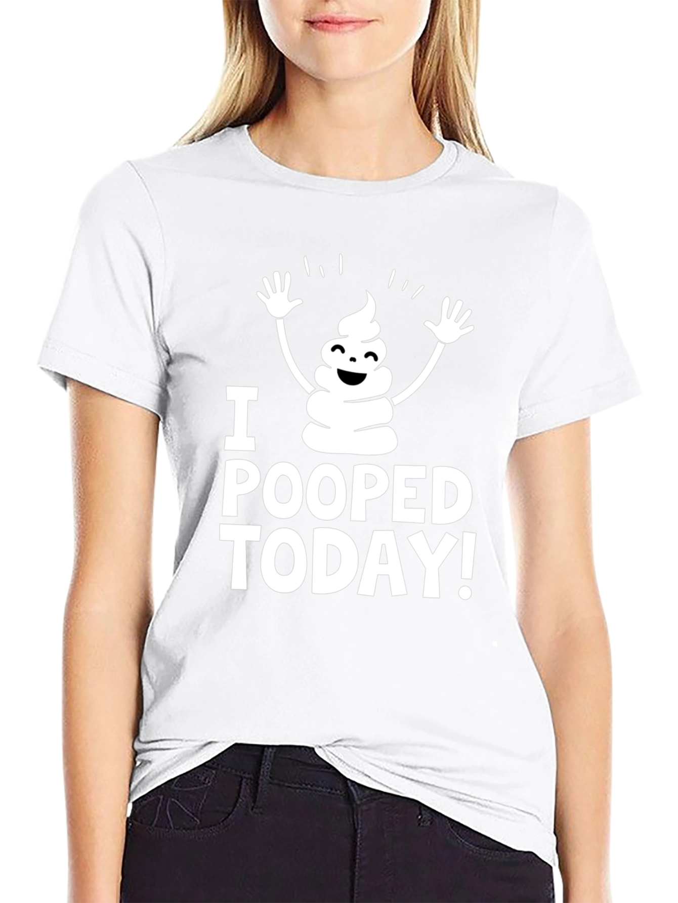 I Pooped Today T-Shirt - Funny Graphic Tee