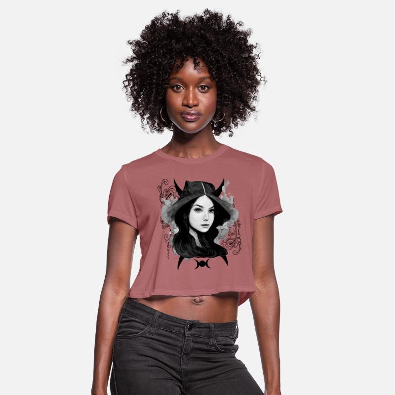 Devilish Witch Portrait Demonic Wicca Woman Occult