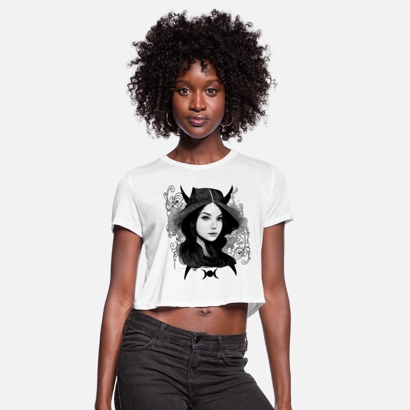 Devilish Witch Portrait Demonic Wicca Woman Occult