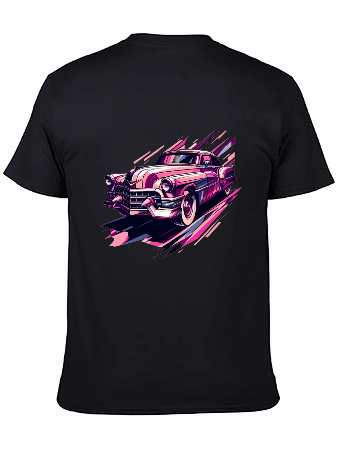 Retro Car Graphic Tee - Classic Style