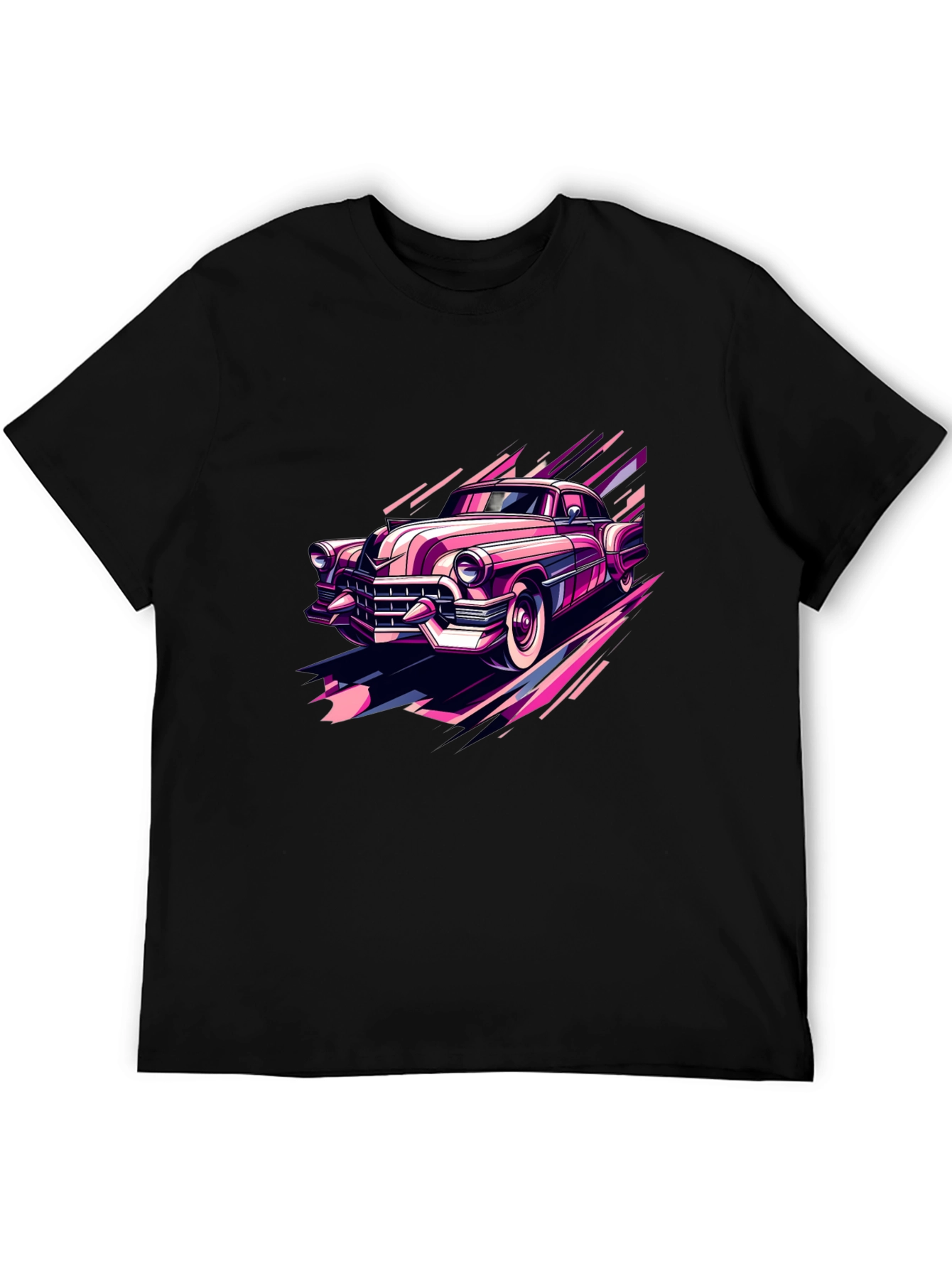Retro Car Graphic Tee - Classic Style
