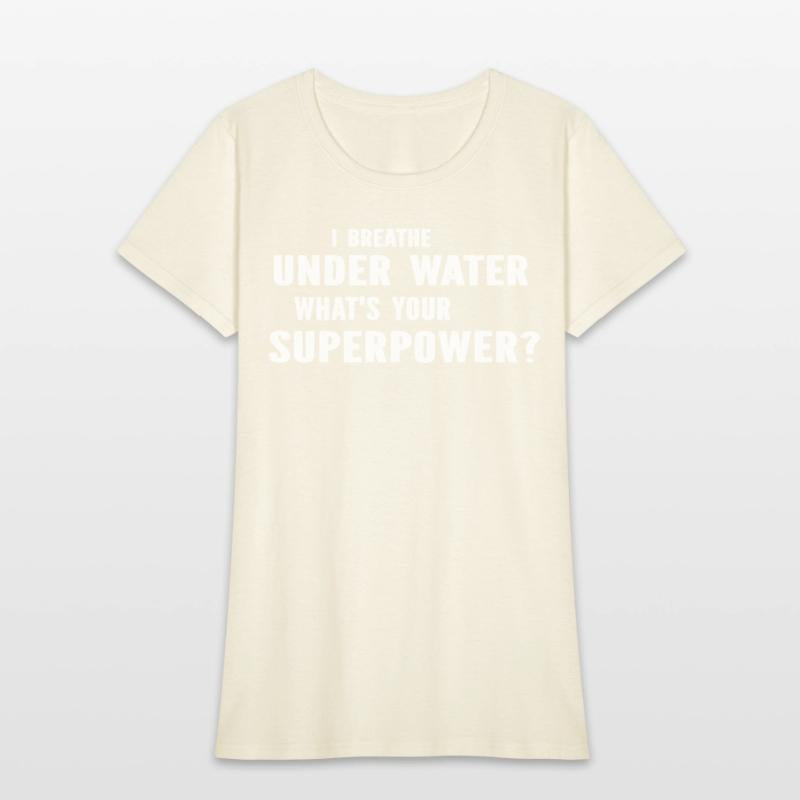 Diving Diver - I Breathe Under Water What's Your S