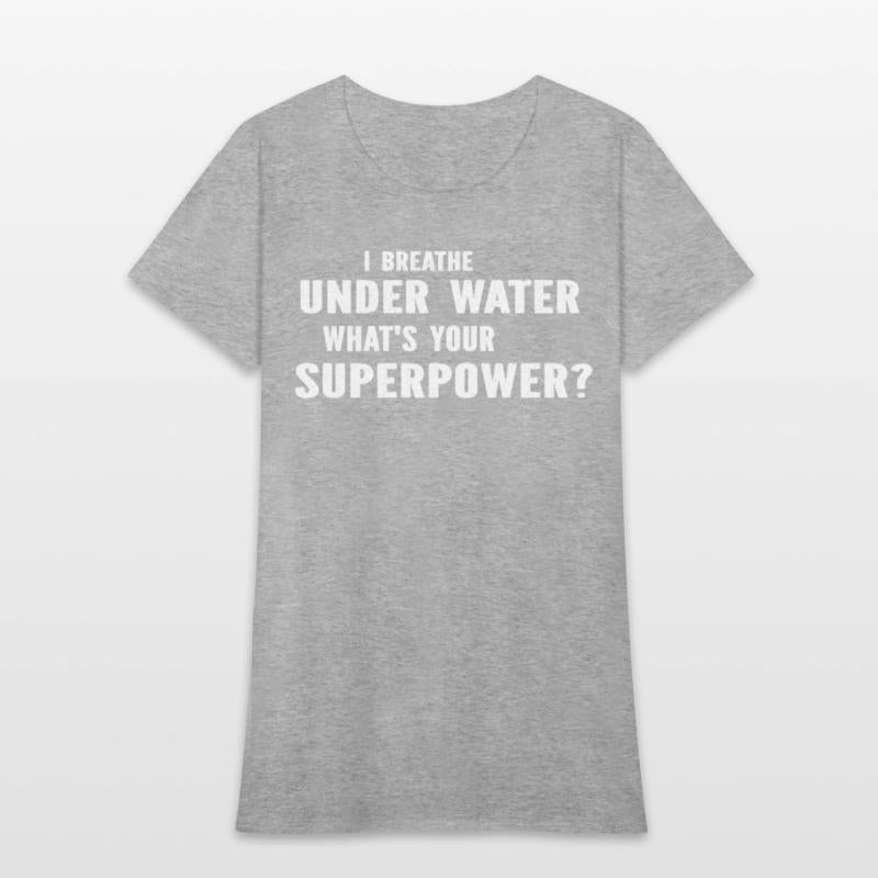 Diving Diver - I Breathe Under Water What's Your S