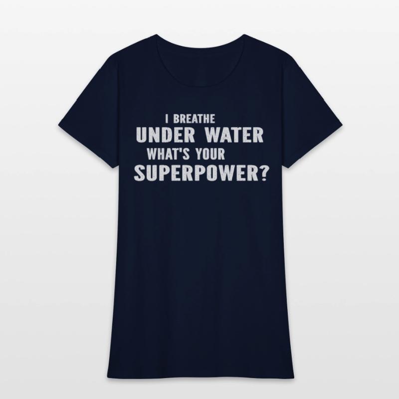 Diving Diver - I Breathe Under Water What's Your S
