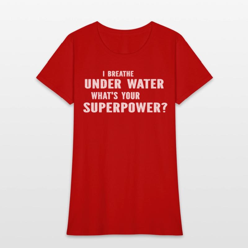 Diving Diver - I Breathe Under Water What's Your S
