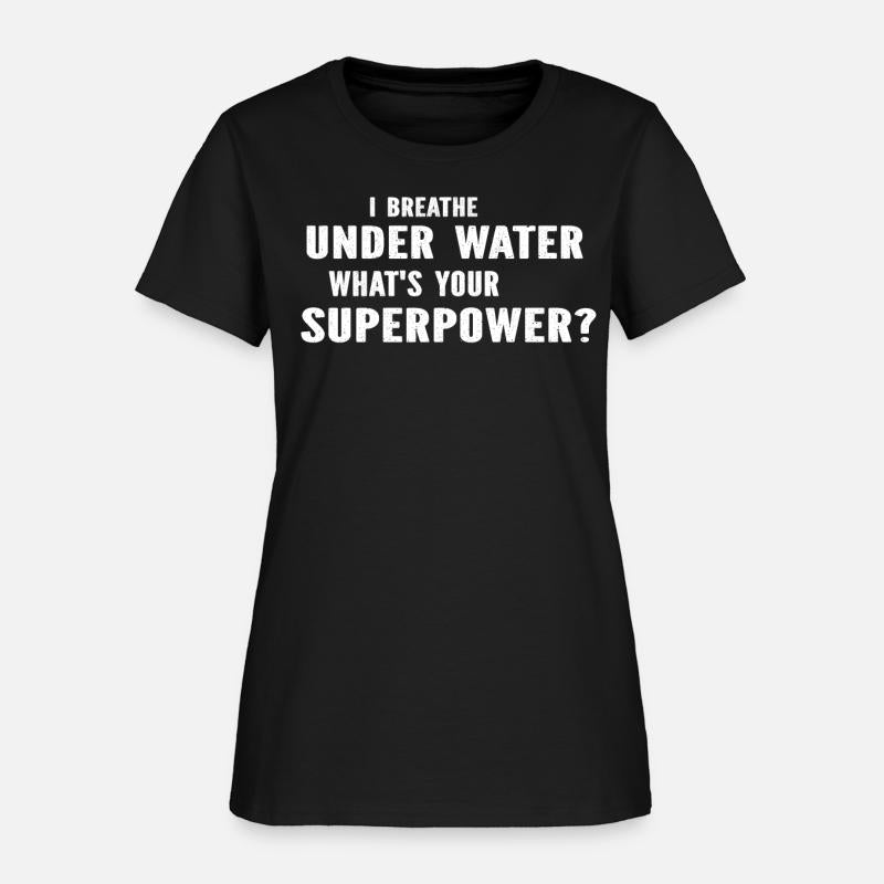 Diving Diver - I Breathe Under Water What's Your S