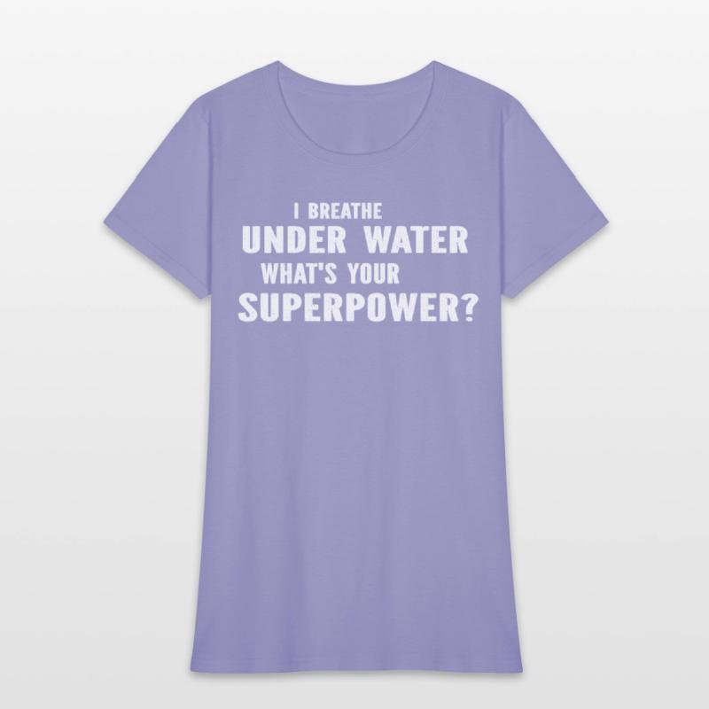 Diving Diver - I Breathe Under Water What's Your S
