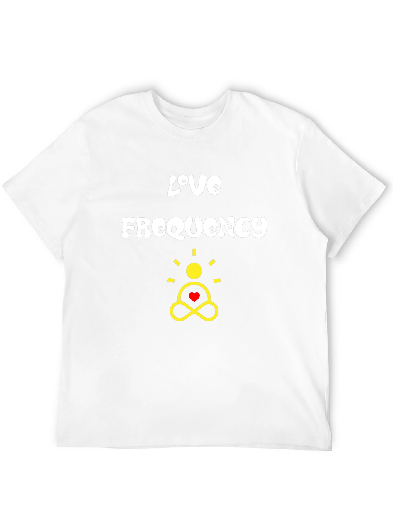 Love Frequency Graphic Tee - Black