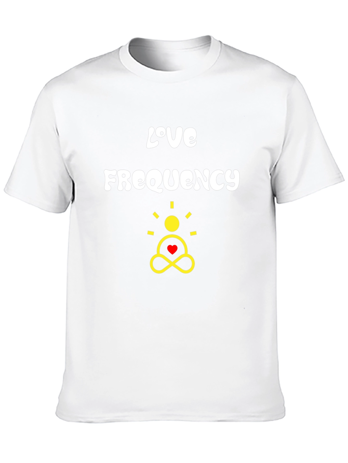 Love Frequency Graphic Tee - Black