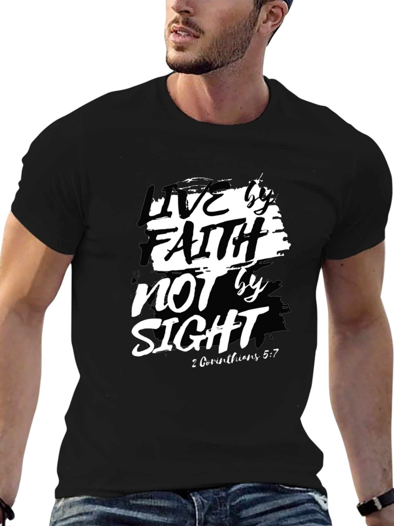 Faith Over Sight T-Shirt - Christian Apparel