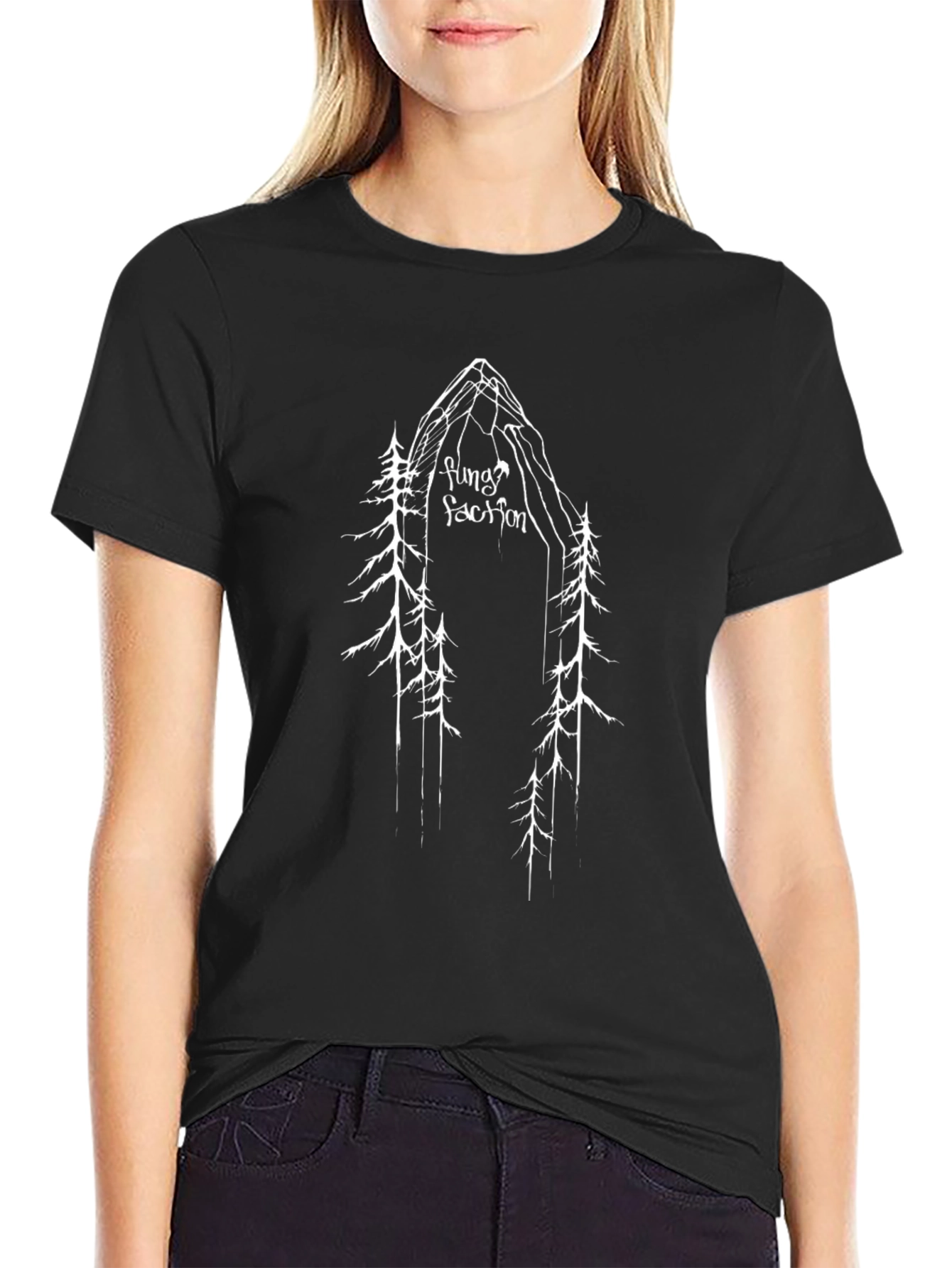 Fungi Faction Black Graphic Tee