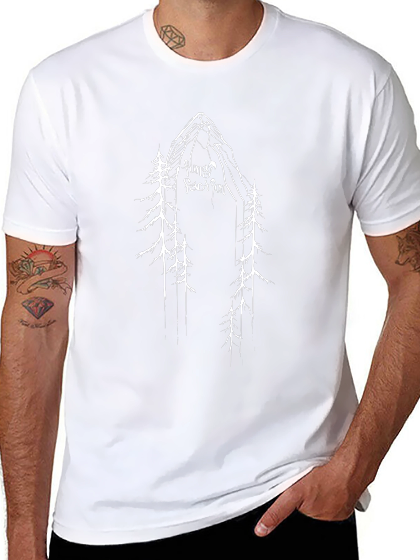 Fungi Faction Black Graphic Tee