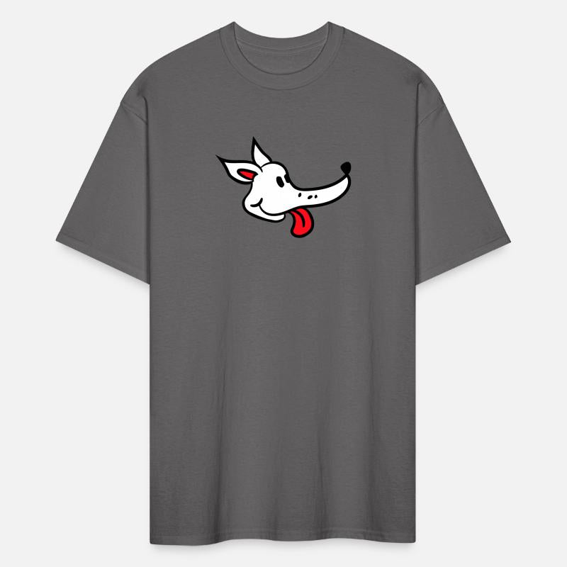 Dog Face Funny Cute Tongue Stick Out Head Cartoon