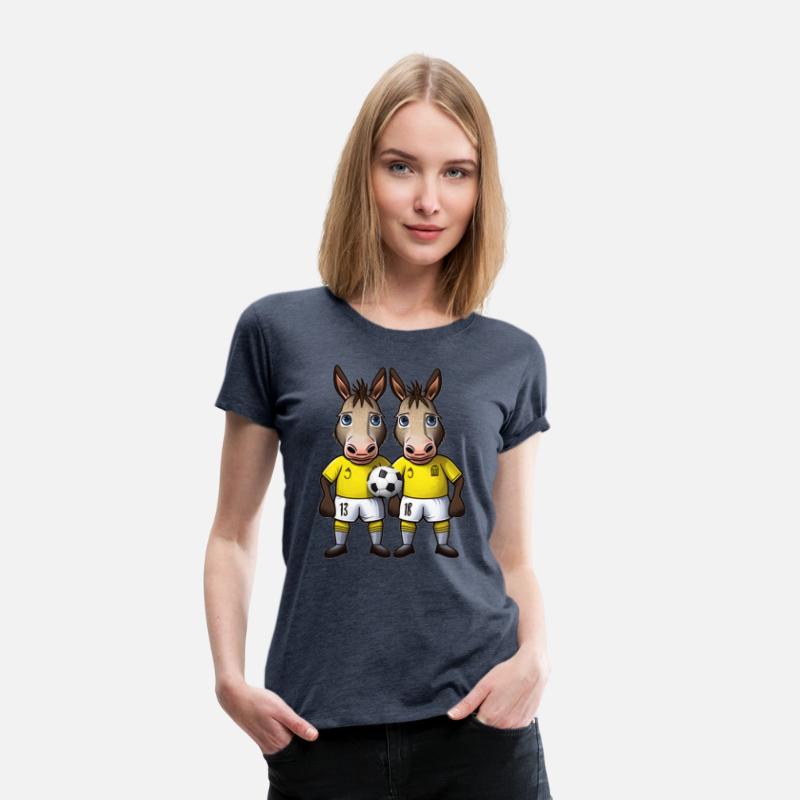 Donkeys playing football soccer cute donkey ball