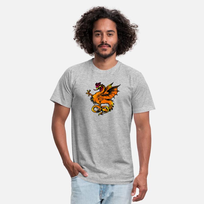 dragon with a rooster face