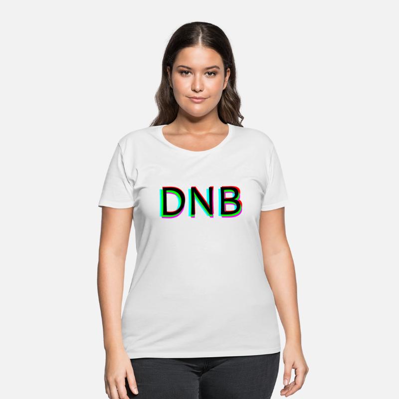 Drum & Bass Anaglyph Rave - DNB Raving Tee