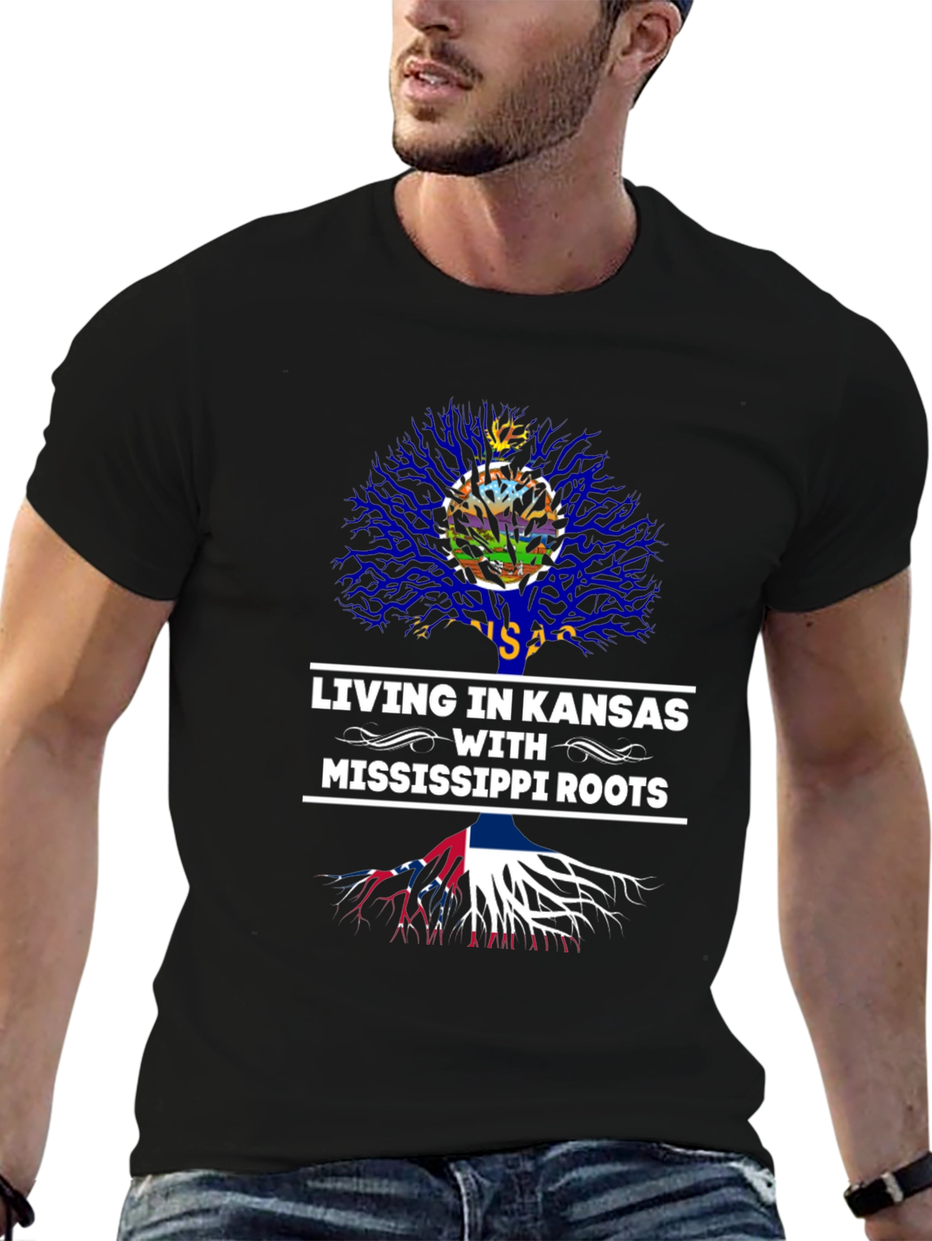 Kansas Roots T-Shirt | State Pride Tee